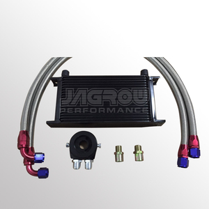 19 Row <span class=keywords><strong>AN</strong></span>-10AN Universal Motors Getriebeölkühler und Filterverlegung - Product Image 2