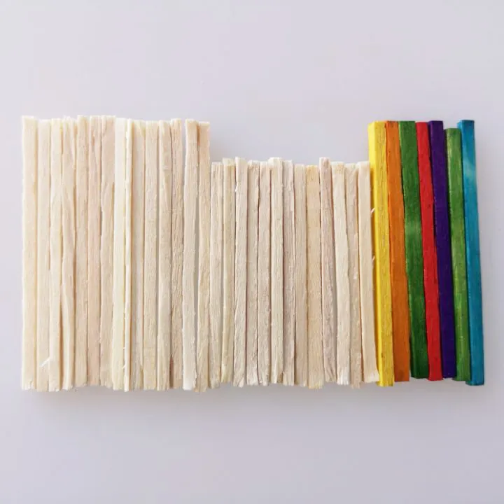 natural birch wood custom match stick
