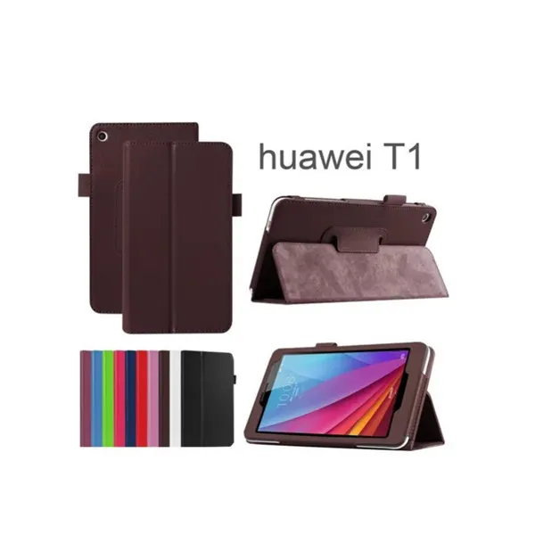 Huawei Mediapad T1 7.0 T1-701Uフリップレザースタンドケース用