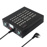 Station de charge USB multi-ports 22 40 60 80 100, adaptateur de chargeur mural USB multi-ports