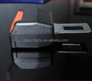 Boucle de ceinture de siège de voiture universelle noir, en plastique, pour sécurité, attache à Clip, vente en gros, 10 pièces - Product Image 6