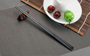 Factory Direct Sale Korean Style Metal Stainless Steel 304 Titanium Black <strong>Reusable</strong> <strong>Chopsticks</strong> - Product Image 2