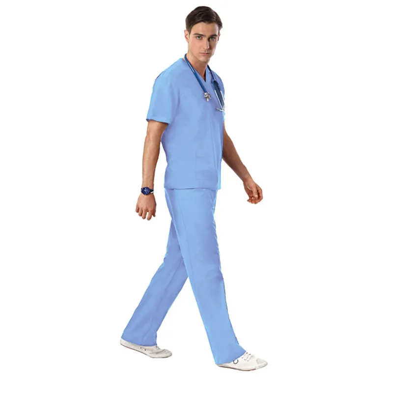 high quality new style scrub medical uniform