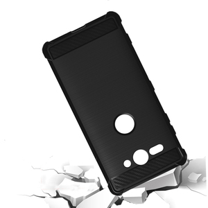 Pour Sony Xperia <span class=keywords><strong>XZ2</strong></span> pièces Smartphone <span class=keywords><strong>Compact</strong></span> brossé doux TPU Housse Etui - Product Image 4