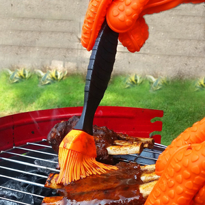 Hot Sale Heat-resistent BBQ Silicone <strong>Glove</strong> Set BBQ Combo Silicone <strong>Gloves</strong> Bear <strong>Claw</strong> Set Wholesale - Product Image 3