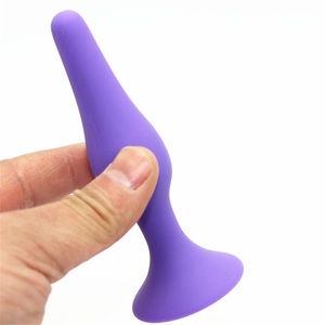 フルシリコンバットプラグ大人の大人のおもちゃ女性のアナルセックスプラグ - Product Image 6