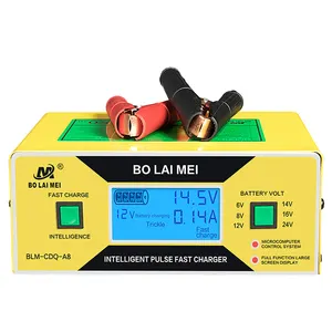 Chargeur de <span class=keywords><strong>batterie</strong></span> à impulsion Intelligent, Portable, <span class=keywords><strong>6V</strong></span>, avec affichage numérique, pour Batteries au plomb, mah - Product Image 1