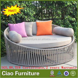 En plein air <span class=keywords><strong>transat</strong></span> tissu en plein air <span class=keywords><strong>jardin</strong></span> canapé lit <span class=keywords><strong>rond</strong></span> - Product Image 1
