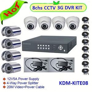 2014 vente chaude!!! 8 <span class=keywords><strong>canal</strong></span>. tout en <span class=keywords><strong>un</strong></span> dvr caméra de surveillance kit - Product Image 1