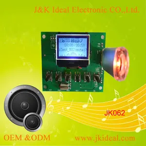 JK062 Per sistema audio audio digitale LCD usb mp3 recorder modulo pcb