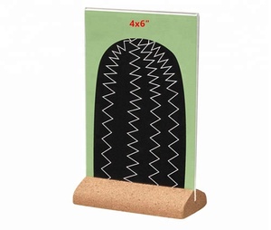 Porte-panneau en liège pour affichage <span class=keywords><strong>Photo</strong></span>, porte-cartes en liège - Product Image 4