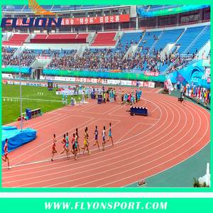 Aerosol capa pista de atletismo para juegos olímpicos estadio - Product Image 1