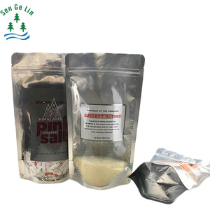 3.5Lb/56 oz/1587g Haute Qualité <span class=keywords><strong>Sel</strong></span> de L'<span class=keywords><strong>himalaya</strong></span> Un Côté Transparent Feuille Emballage Zipper Sac - Product Image 1