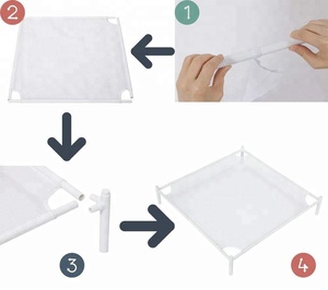 Kruid Droogrek Droogrek Stapelbaar Tuin Rack kruid droog netto