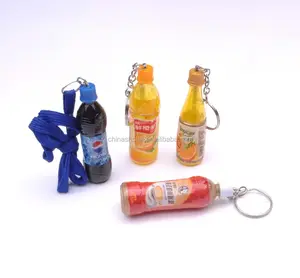 2023 new product drink bottle pen with keychain