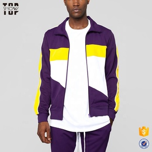 Comforting Mens Purple Tracksuit For 