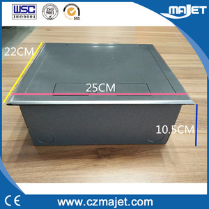 Types de boîtes électriques Boîte de sortie en acier inoxydable Couvercle invisible <span class=keywords><strong>encastré</strong></span> Peut être installé avec un <span class=keywords><strong>tapis</strong></span> en céramique - Product Image 4