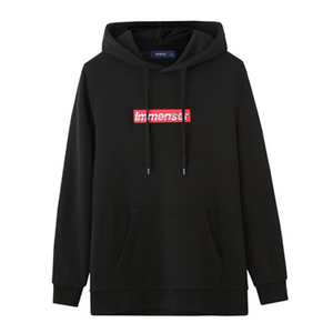 Commercio all'ingrosso OEM uomini <span class=keywords><strong>felpa</strong></span> <span class=keywords><strong>rossa</strong></span> a buon mercato su misura del panno morbido pullover con <span class=keywords><strong>cappuccio</strong></span> - Product Image 2
