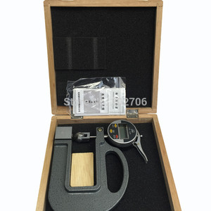 Jauge d'épaisseur numérique 0-10mm avec insert à rouleau Jauge d'épaisseur numérique continue de 0.01mm - Product Image 6