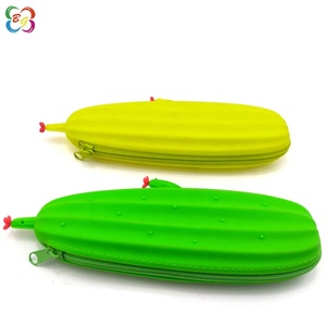 Sac à crayons en silicone avec impression personnalisée en gros Pochette à cosmétiques pour enfants au design de <span class=keywords><strong>cactus</strong></span> - Product Image 5