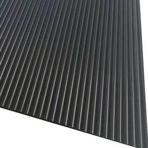 Suelo de Goma Antideslizante de Tipo Rollo para el Hogar, de 3 mm de Grosor, con Nervaduras Anchas - Product Image 1
