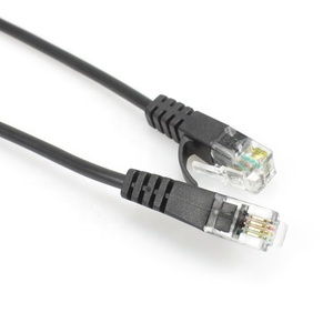 <span class=keywords><strong>Cable</strong></span> Telefónico Plano RJ9 4P4C <span class=keywords><strong>de</strong></span> 4 Núcleos para Interiores, para Dispositivos <span class=keywords><strong>de</strong></span> Comunicación en Oficina y Hogar - Flexible y Duradero - Product Image 4