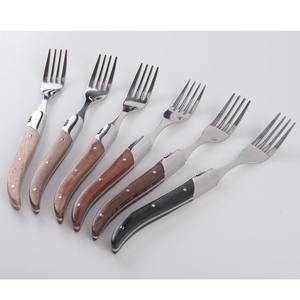 Vente flash - Couteaux à <span class=keywords><strong>steak</strong></span> <span class=keywords><strong>Laguiole</strong></span> en acier inoxydable avec manche en bois - Ensemble de couverts - Ensemble de couteaux à dîner - Product Image 3