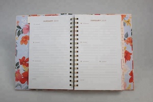 Custom <strong>Planner</strong> Design Hard Cover Ring Daily Weekly <strong>Year</strong> Calendar <strong>Planner</strong> - Product Image 4