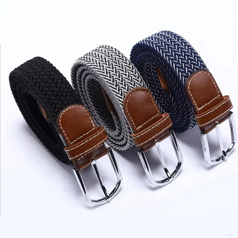 Simplee — ceinture tressée de Golf tp502, accessoire élégant pour hommes
