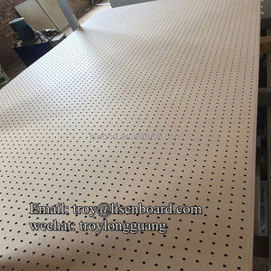 2mm करने के लिए 6mm melamine का सामना करना पड़ा छिद्रित mdf pegboard - Product Image 2
