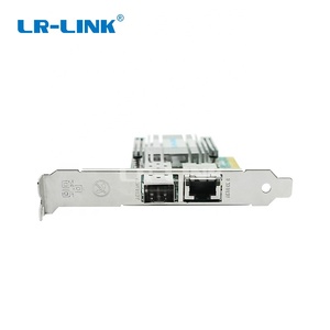 10 Гбит/с PCIe x8 1 sfp + & 1 RJ45 и волоконно-оптический медиа-конвертер три в одном, комбинированная Функция 10G Ethernet NIC - Product Image 3