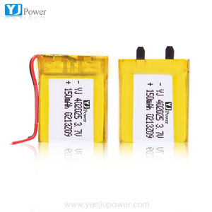 402025 <span class=keywords><strong>3</strong></span>,7 V 150 mAh lipo batería para auriculares bluetooth - Product Image 1