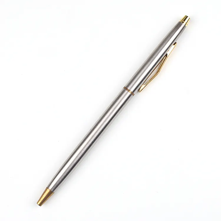 Fabriek direct import reclame pen promotionele zilveren pen