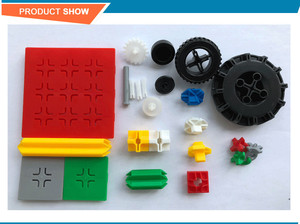 700 unids educational diy toys plastic building blocks fof children - Product Image 2