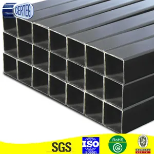 Jis G3466 Stkr400 15x1 5/20x2 0/25x25mm cuadrado tubo de acero galvanizado tubo de RHS de sección hueca de acero