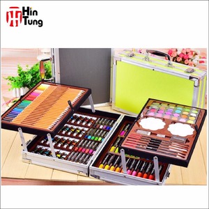 Vente chaude 200 pièces Ensemble de <span class=keywords><strong>dessin</strong></span> <span class=keywords><strong>et</strong></span> de <span class=keywords><strong>peinture</strong></span> en boîte en aluminium - Product Image 2