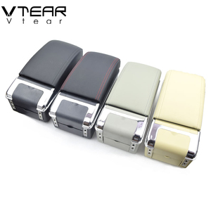 Vtear-reposabrazos x-line para <span class=keywords><strong>KIA</strong></span> <span class=keywords><strong>Rio</strong></span> 4, 2017, carga USB, aumento de doble capa, almacenamiento de contenido de tienda central, caja de accesorios - Product Image 5