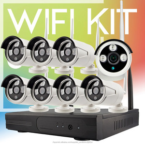 Sistema de CIRCUITO CERRADO de televisión Vitevison con 1.3mp wifi cámara de 1mp H.264 8ch NVR Kit inalámbrico opcional - Product Image 1