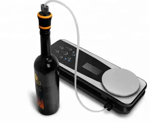 Силиконовая вакуумная пробка для вина с записью времени, без BPA, пробка для винных бутылок