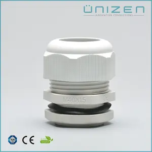 Unizen 22-32 미리메터 고품질 M40 케이블 글 랜드 IP68 CE ROHS TUV