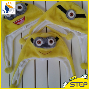Sombrero de Ala Ancha Al Por Mayor <span class=keywords><strong>Minions</strong></span> Patrón Sombrero Y Gorro de Invierno Sombrero - Product Image 1