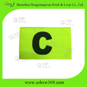 Venta wholesale fashion quality nice elastic sports facility personalized soccer bangle/soccer captain armband - Product Image 2