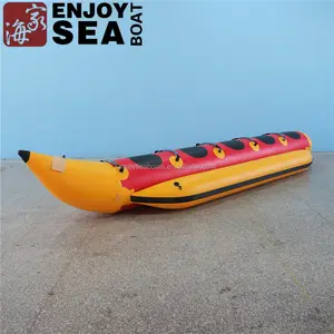 Bateau gonflable de plage en PVC pour 5 personnes, bateau banane gonflable d'extérieur, nouvelle collection