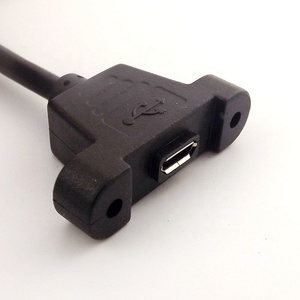 50Cm Tinh Khiết Đồng <span class=keywords><strong>Micro</strong></span> <span class=keywords><strong>USB</strong></span> <span class=keywords><strong>5Pin</strong></span> Nam Nữ Adapter Cable 3A Nhanh Chóng Sạc Bảng Điều Chỉnh Gắn Kết <span class=keywords><strong>USB</strong></span> Mở Rộng Bện Cho Máy Tính - Product Image 2