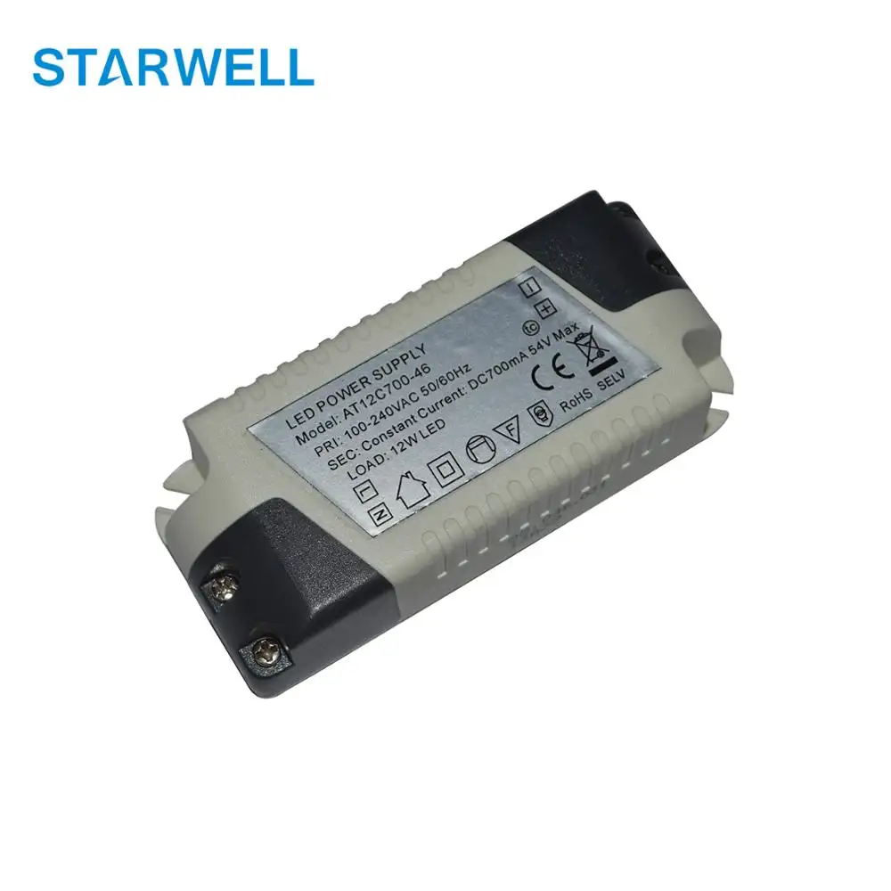 AT12C350-46 CE ROHS C-tick approved 12W 350ma led driver