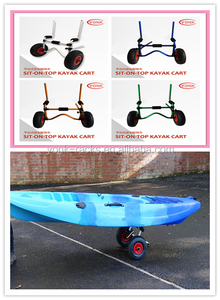 Yonk Deluxe 알루미늄 싯온탑 카약 트롤리 (10 인치 펑크 방지 PU 폼 휠 포함) - Product Image 2