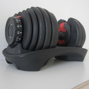 Peralatan Kebugaran China, Alat Latihan Kekuatan 24KG 40KG <span class=keywords><strong>Dumbbell</strong></span> Dapat Disesuaikan Senam - Product Image 6