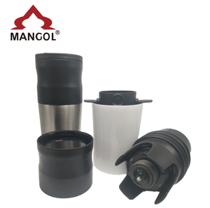 Acier inoxydable Moulin À Café Électrique Portable Machine À Café Espresso avec USB Rechargeable - Product Image 1