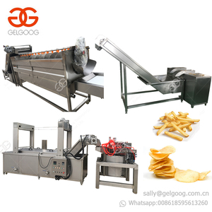 Automática Industrial frito papas fritas congeladas fabricante crujiente de patata línea de producción lays patatas fritas que h - Product Image 3