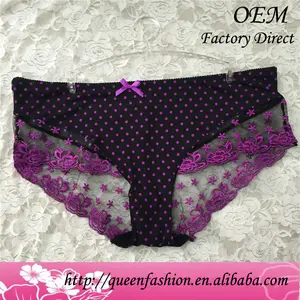 Sexy printing meisje transparante sexy slipje ondergoed lingerie leuke zoete vrouw panti